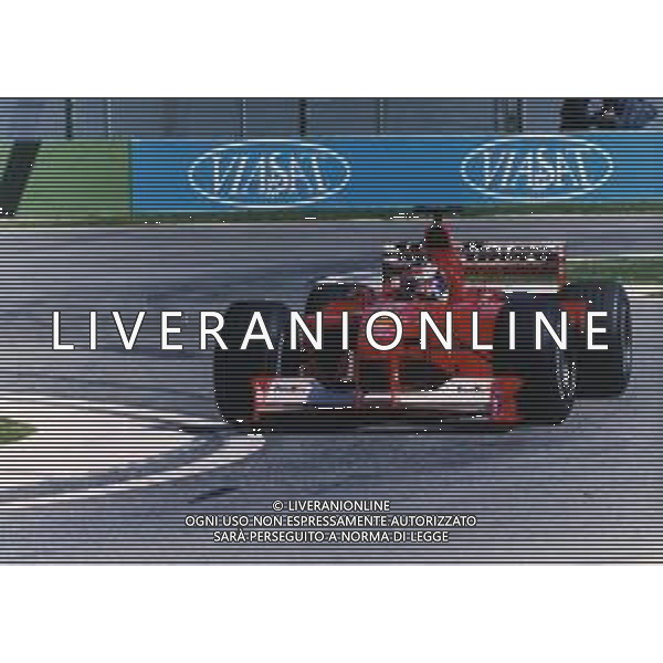 RETROSPETTIVA MICHAEL SCHUMACHER PILOTA F1 NELLA FOTO MICHAEL SCHUMACHER NELL\'ANNO 2000 AG ALDO LIVERANI SAS