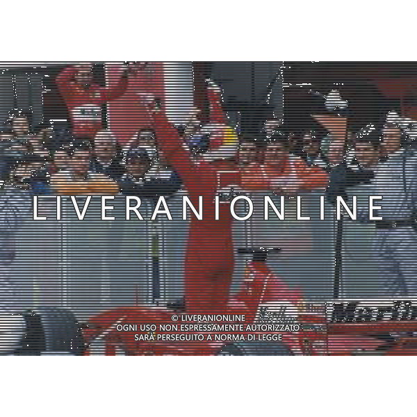 RETROSPETTIVA MICHAEL SCHUMACHER PILOTA F1 NELLA FOTO MICHAEL SCHUMACHER NELL\'ANNO 2000 AG ALDO LIVERANI SAS