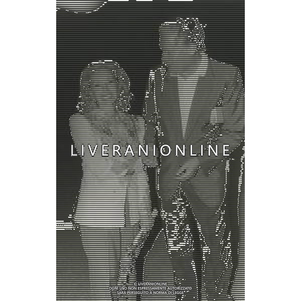 RETROSPETTIVA HELIETTA CARACCIOLO STILISTA I DI BIGIOTTERIA E GIOIELLI NELLA FOTO HELIETTA CARACCIOLO CON NILS LIEDHOLM AG ALDO LIVERANI SAS