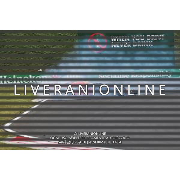 Max Verstappen (NLD) Red Bull Racing RB16 spins in the third practice session. 18.07.2020. Formula 1 World Championship, Rd 3, Hungarian Grand Prix, Budapest, Hungary, Qualifying Day. / AGENZIA ALDO LIVERANI SAS - ITALY ONLY EDITORIAL USE ONLY