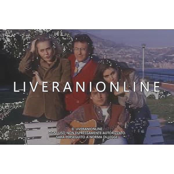RETROSPETTIVA YARI CARRISI CANTANTE E COMPOSITORE DI COLONNE CINEMATOGRAFICHE NELLA FOTO YARI CARRISI CON IL PADRE ALBANO CARRISI- ROMINA POWER E YLENIA CARRISI AG ALDO LIVERANI SAS