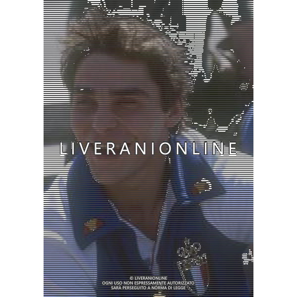 RETROSPETTIVA EZIO GAMBA JUDOKA ITALIA NELLA FOTO EZIO GAMBA ALLE OLIMPIADI DI MOSCA NELL\'ANNO 1980 AG ALDO LIVERANI SAS