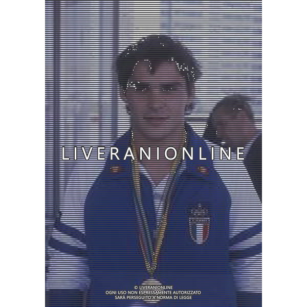 RETROSPETTIVA EZIO GAMBA JUDOKA ITALIA NELLA FOTO EZIO GAMBA ALLE OLIMPIADI DI MOSCA NELL\'ANNO 1980 AG ALDO LIVERANI SAS