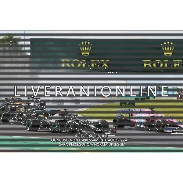 Valtteri Bottas (FIN) Mercedes AMG F1 W11 at the start of the race. 19.07.2020. Formula 1 World Championship, Rd 3, Hungarian Grand Prix, Budapest, Hungary, Race Day. / AGENZIA ALDO LIVERANI SAS - ITALY ONLY EDITORIAL USE ONLY