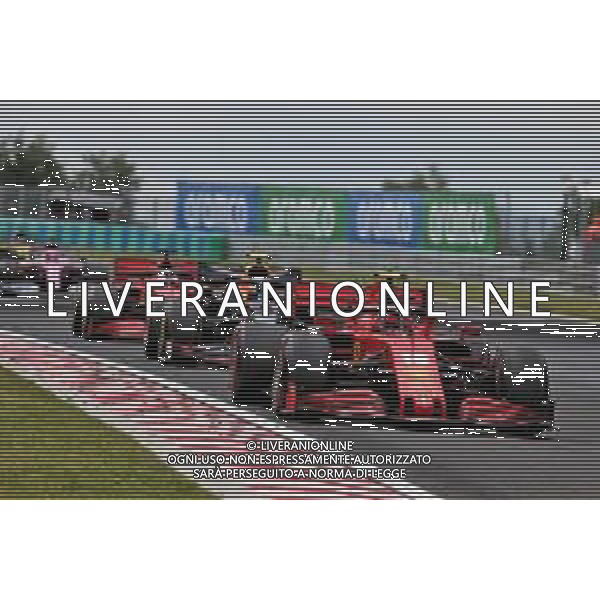Charles Leclerc (MON) Ferrari SF1000. 19.07.2020. Formula 1 World Championship, Rd 3, Hungarian Grand Prix, Budapest, Hungary, Race Day. / AGENZIA ALDO LIVERANI SAS - ITALY ONLY EDITORIAL USE ONLY