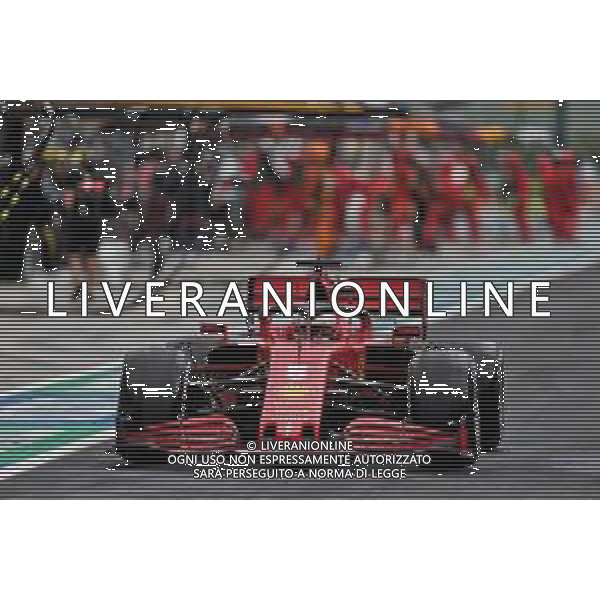 Sebastian Vettel (GER) Ferrari SF1000 leaves the pits. 19.07.2020. Formula 1 World Championship, Rd 3, Hungarian Grand Prix, Budapest, Hungary, Race Day. / AGENZIA ALDO LIVERANI SAS - ITALY ONLY EDITORIAL USE ONLY