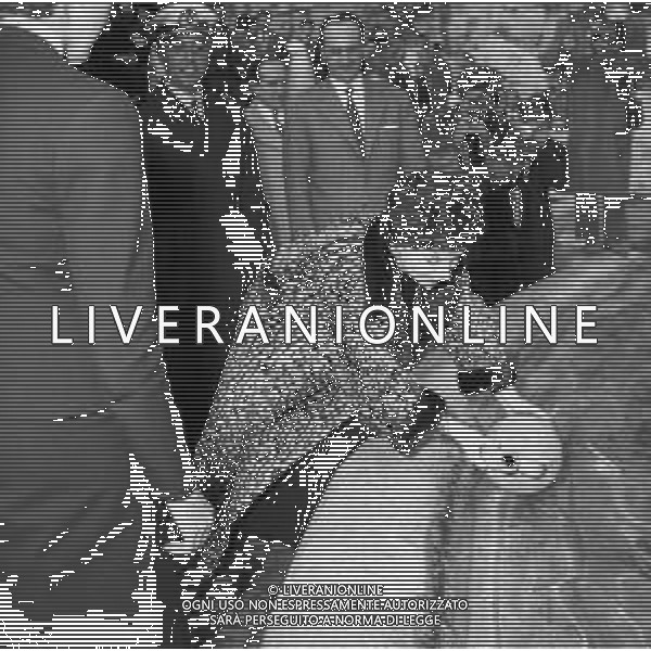 RETROSPETTIVA GINA LOLLOBRIGIDA ATTRICE NELLA FOTO GINA LOLLOBRIGIDA ALLA FONTANA DI TREVI AG ALDO LIVERANI SAS