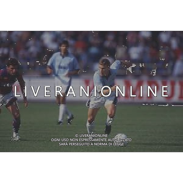RETROSPETTIVA PAVEL NEDVED CALCIATORE NELLA FOTO PAVEL NEDVED CON LA MAGLIA DELLA LAZIO AG ALDO LIVERANI SAS