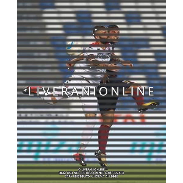 Reggio Audace-Bari Campionato di Calcio Legapro 2019/2020 Finale Playoff promozione serie B Reggio Emilia, 22 Luglio 2020 Nella foto: Mirco Antenucci e Alessandro Spanò Ph. Soli - Ag. Aldo Liverani / AGENZIA ALDO LIVERANI SAS
