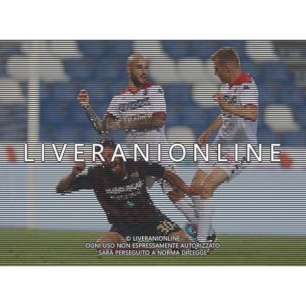 Reggio Audace-Bari Campionato di Calcio Legapro 2019/2020 Finale Playoff promozione serie B Reggio Emilia, 22 Luglio 2020 Nella foto: Luca Zamparo e Matteo Ciofani Ph. Soli - Ag. Aldo Liverani / AGENZIA ALDO LIVERANI SAS