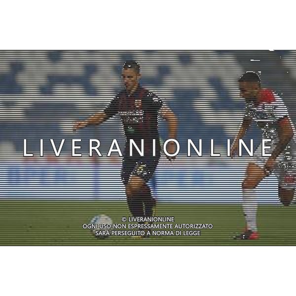 Reggio Audace-Bari Campionato di Calcio Legapro 2019/2020 Finale Playoff promozione serie B Reggio Emilia, 22 Luglio 2020 Nella foto: Alessandro Spanò e Filippo Berra Ph. Soli - Ag. Aldo Liverani / AGENZIA ALDO LIVERANI SAS