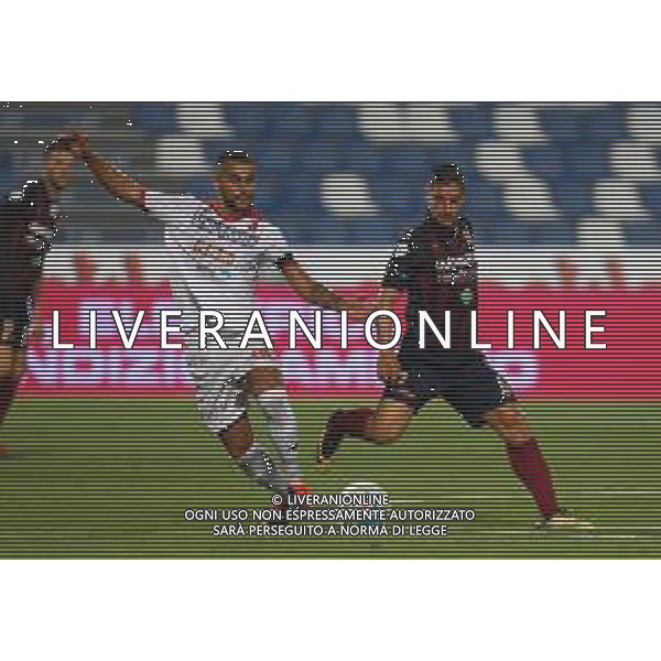 Reggio Audace-Bari Campionato di Calcio Legapro 2019/2020 Finale Playoff promozione serie B Reggio Emilia, 22 Luglio 2020 Nella foto: Zaccasia Hamlili e Alessandro Spanò Ph. Soli - Ag. Aldo Liverani / AGENZIA ALDO LIVERANI SAS