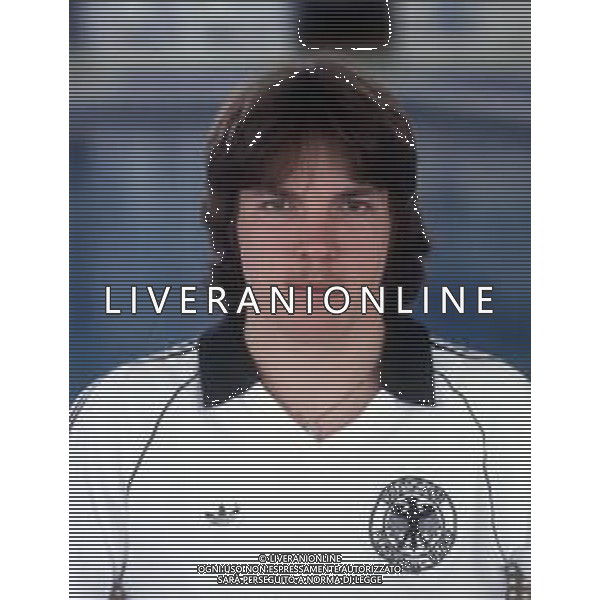 RETROSPETTIVA LOTHAR MATTHAUS CALCIATORE NELLA FOTO LOTHAR MATTHAUS CON LA MAGLIA DELLA NAZIONALE GERMANIA OVEST 1982 AG ALDO LIVERANI SAS 