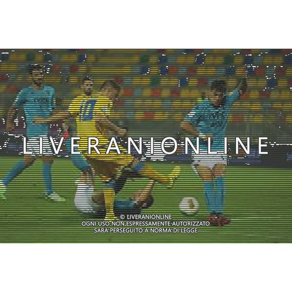 Frosinone vs Benevento Campionato Serie B - 34 giornata Stadio Benito Stirpe - Frosinone 24-07-2020 nella foto Dionisi contrastato da Maggio ©Federico Gaetano / AGENZIA ALDO LIVERANI SAS