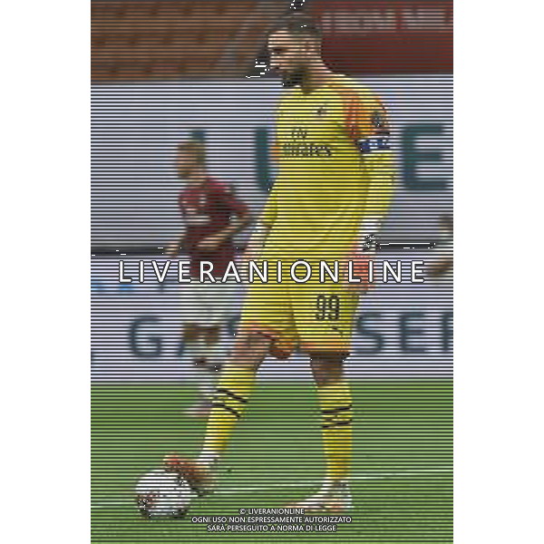 Gianluigi Donnarumma (Milan) Milan vs Atalanta Campionato Serie A TIM - 36° giornata Milano 24-07-2020 Stadio Giuseppe Meazza - San Siro foto Roberto Garavaglia - agenzia Aldo Liverani sas