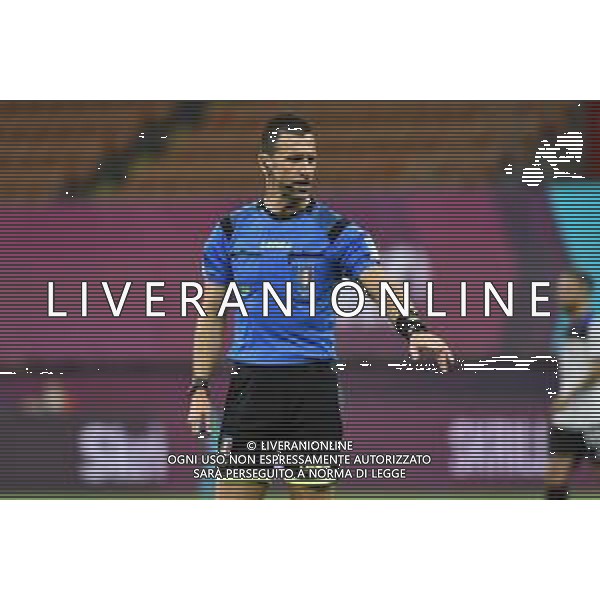 l’arbitro Daniele Doveri di Roma Milan vs Atalanta Campionato Serie A TIM - 36° giornata Milano 24-07-2020 Stadio Giuseppe Meazza - San Siro foto Roberto Garavaglia - agenzia Aldo Liverani sas