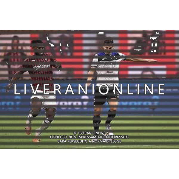 Franck Kessie (Milan) SX e Remo Freuler (Atalanta) DX Milan vs Atalanta Campionato Serie A TIM - 36° giornata Milano 24-07-2020 Stadio Giuseppe Meazza - San Siro foto Roberto Garavaglia - agenzia Aldo Liverani sas