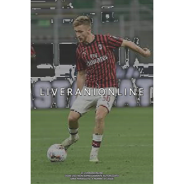 Alexis Saelemaekers (Milan) Milan vs Atalanta Campionato Serie A TIM - 36° giornata Milano 24-07-2020 Stadio Giuseppe Meazza - San Siro foto Roberto Garavaglia - agenzia Aldo Liverani sas