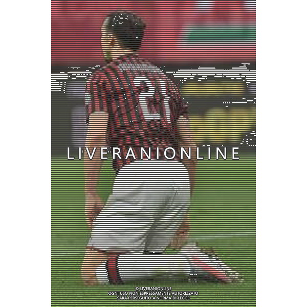 Zlatan Ibrahimovic (Milan) Milan vs Atalanta Campionato Serie A TIM - 36° giornata Milano 24-07-2020 Stadio Giuseppe Meazza - San Siro foto Roberto Garavaglia - agenzia Aldo Liverani sas
