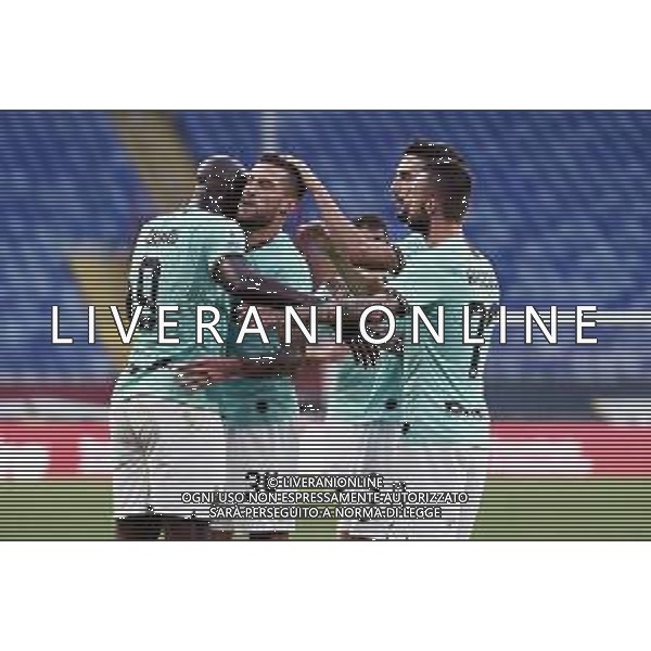 2019/2020 Genova, Italy, 25 July 2020 Genoa vs FC Internazionale Photo showing: Romelu Lukaku of FC Inter celebrates after scoring a goal - esultanza dopo il gol ©Matteo Papini - Alessio Marini / AGENZIA ALDO LIVERANI SAS