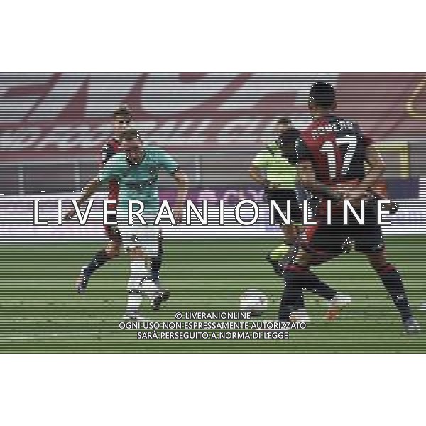 2019/2020 Genova, Italy, 25 July 2020 Genoa vs FC Internazionale Photo showing: Christian Eriksen of FC Inter in action ©Matteo Papini - Alessio Marini / AGENZIA ALDO LIVERANI SAS