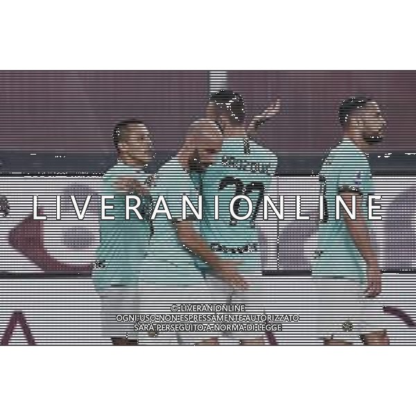 2019/2020 Genova, Italy, 25 July 2020 Genoa vs FC Internazionale Photo showing: Alexis Sanchezof FC Inter celebrates after scoring a goal - esultanza dopo il gol ©Matteo Papini - Alessio Marini / AGENZIA ALDO LIVERANI SAS