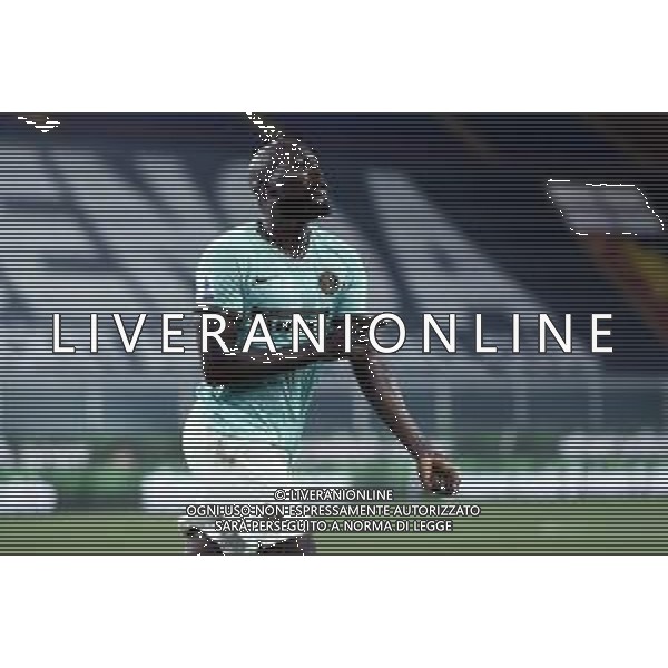 2019/2020 Genova, Italy, 25 July 2020 Genoa vs FC Internazionale Photo showing: Romelu Lukaku of FC Inter celebrates after scoring a goal - esultanza dopo il gol ©Matteo Papini - Alessio Marini / AGENZIA ALDO LIVERANI SAS