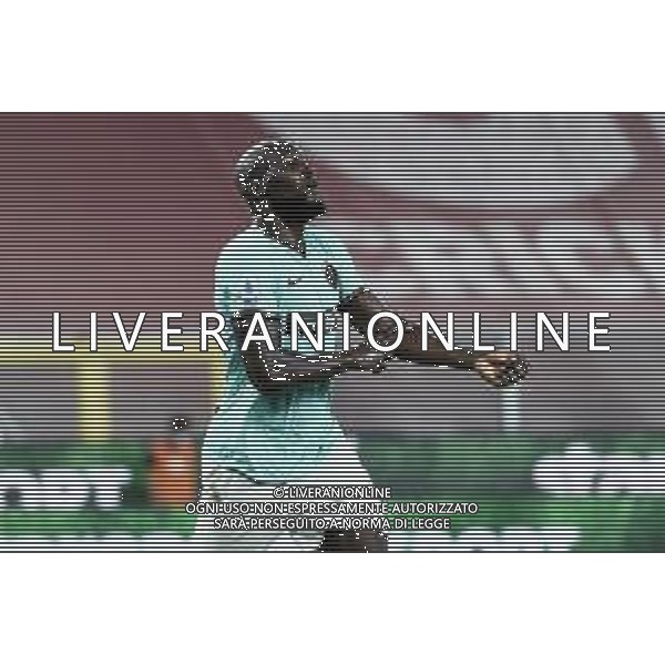 2019/2020 Genova, Italy, 25 July 2020 Genoa vs FC Internazionale Photo showing: Romelu Lukaku of FC Inter celebrates after scoring a goal - esultanza dopo il gol ©Matteo Papini - Alessio Marini / AGENZIA ALDO LIVERANI SAS -