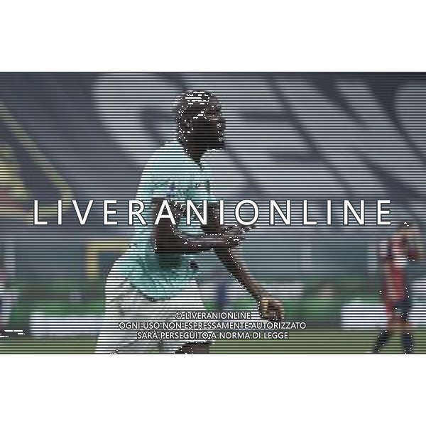 2019/2020 Genova, Italy, 25 July 2020 Genoa vs FC Internazionale Photo showing: Romelu Lukaku of FC Inter celebrates after scoring a goal - esultanza dopo il gol ©Matteo Papini - Alessio Marini / AGENZIA ALDO LIVERANI SAS