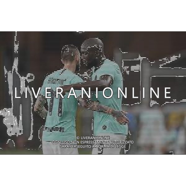 2019/2020 Genova, Italy, 25 July 2020 Genoa vs FC Internazionale Photo showing: Romelu Lukaku of FC Inter celebrates after scoring a goal - esultanza dopo il gol ©Matteo Papini - Alessio Marini / AGENZIA ALDO LIVERANI SAS