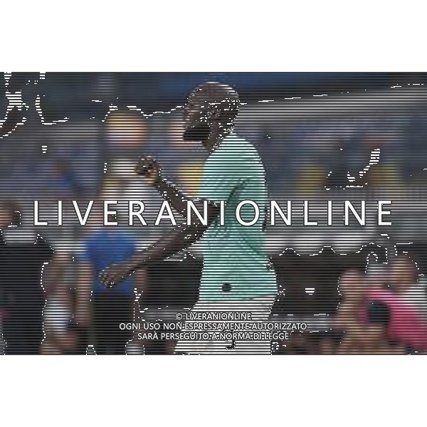 2019/2020 Genova, Italy, 25 July 2020 Genoa vs FC Internazionale Photo showing: Romelu Lukaku of FC Inter celebrates after scoring a goal - esultanza dopo il gol ©Matteo Papini - Alessio Marini / AGENZIA ALDO LIVERANI SAS
