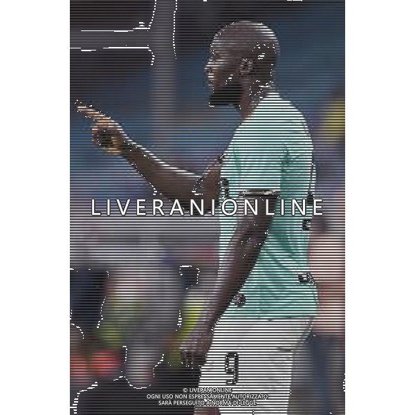 2019/2020 Genova, Italy, 25 July 2020 Genoa vs FC Internazionale Photo showing: Romelu Lukaku of FC Inter celebrates after scoring a goal - esultanza dopo il gol ©Matteo Papini - Alessio Marini / AGENZIA ALDO LIVERANI SAS