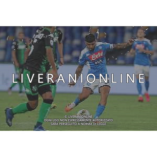 NAPOLI - SASSUOLO CAMPIONATO SERIE A TIM 25.07.2020 NELLA FOTO LORENZO INSIGNE ©MOSCA / AGENZIA ALDO LIVERANI SAS
