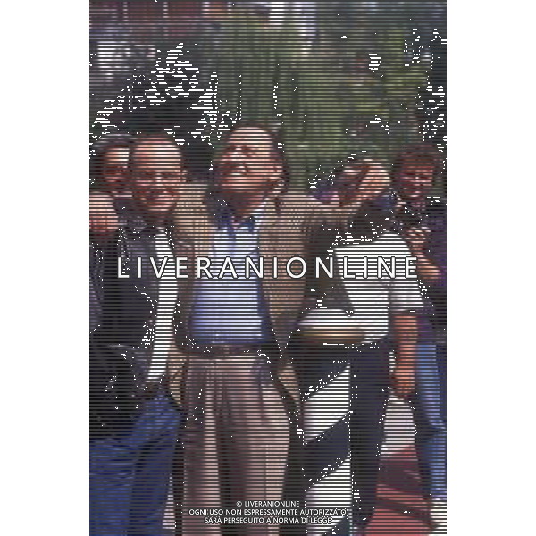 RETROSPETTIVA ALBERTO SORDI ATTORE NELLA FOTO ALBERTO SORDI A VENEZIA NELL\'ANNO 1995 AG ALDO LIVERANI SAS
