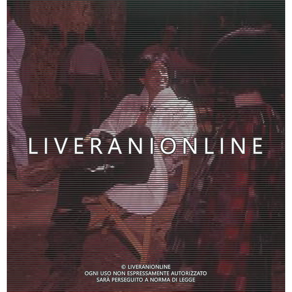 RETROSPETTIVA VITTORIO GASSMAN ATTORE NELLA FOTO VITTORIO GASSMAN NEL FILM"L\'ARMATA BRANCALEONE" NELL\'ANNO 1966 AG ALDO LIVERANI SAS