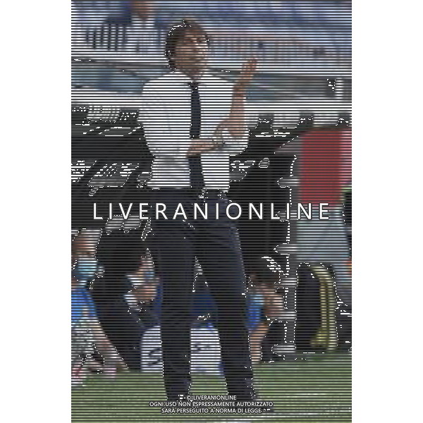 2019/2020 Genova, Italy, 25 July 2020 Genoa vs FC Internazionale Photo showing: Antonio Conte manager of FC Inter gestures FOTO MATTEO PAPINI-AG LM MEDIA-AG ALDO LIVERANI SAS
