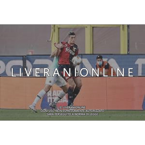 2019/2020 Genova, Italy, 25 July 2020 Genoa vs FC Internazionale Photo showing: Andrea Favilli of Genoa CFC in action against Andrea Ranocchia of FC Inter FOTO MATTEO PAPINI-AG LM MEDIA-AG ALDO LIVERANI SAS