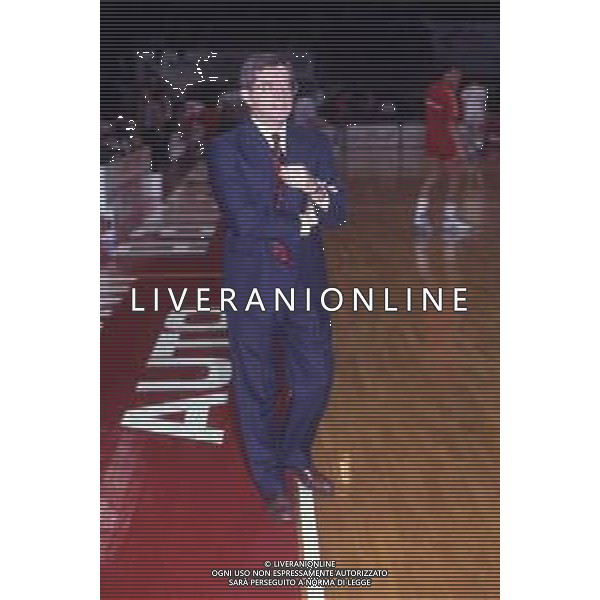 RETROSPETTIVA VALERIO BIANCHINI ALLENATORE BASKET NELLA FOTO VALERIO BIANCHINI AG ALDO LIVERANI SAS