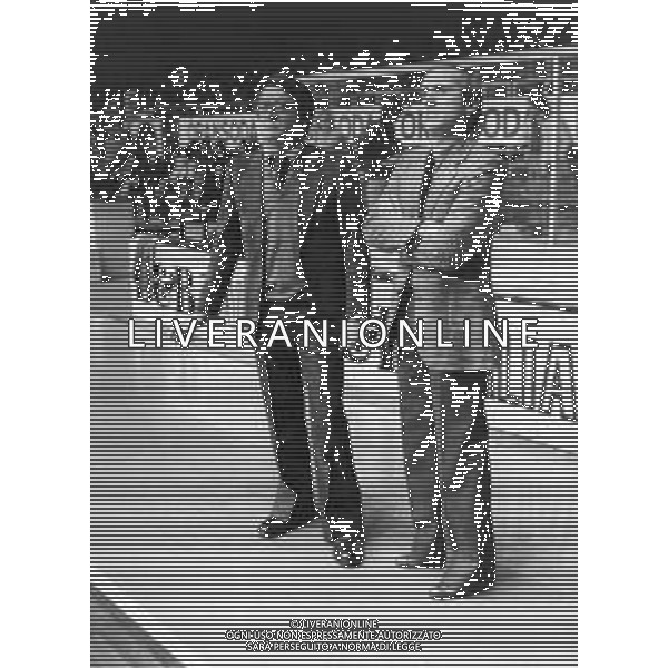 RETROSPETTIVA VALERIO BIANCHINI ALLENATORE BASKET NELLA FOTO VALERIO BIANCHINI CON DAN PETERSON AG ALDO LIVERANI SAS