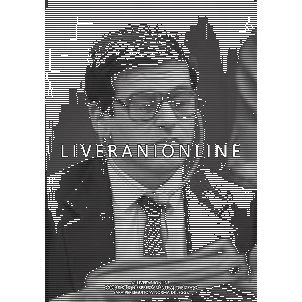 RETROSPETTIVA GIORGIO BENVENUTO SINDACALISTA E POLITICO ITALIANO NELLA FOTO GIORGIO BENVENUTO NELL\'ANNO 1985 AG ALDO LIVERANI SAS