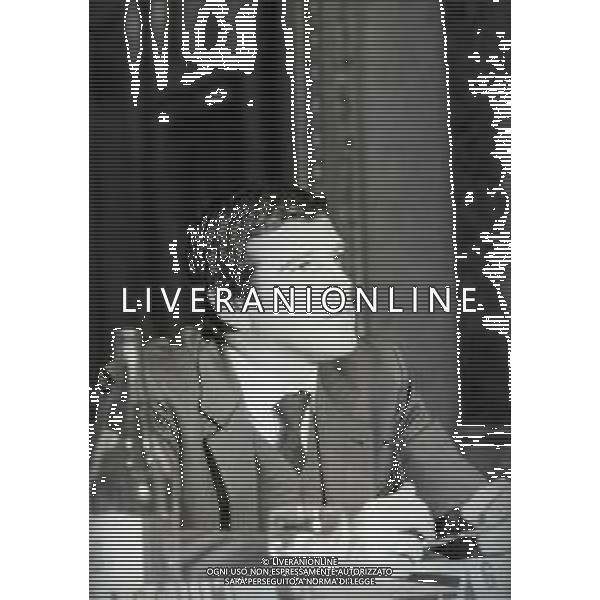RETROSPETTIVA GIORGIO BENVENUTO SINDACALISTA E POLITICO ITALIANO NELLA FOTO GIORGIO BENVENUTO A UN CONVEGNO A MILANO AL CIRCOLO DELLA STAMPA NELL\'ANNO 1986 AG ALDO LIVERANI SAS