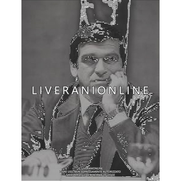 RETROSPETTIVA GIORGIO BENVENUTO SINDACALISTA E POLITICO ITALIANO NELLA FOTO GIORGIO BENVENUTO A UN CONVEGNO A MILANO AL CIRCOLO DELLA STAMPA NELL\'ANNO 1986 AG ALDO LIVERANI SAS