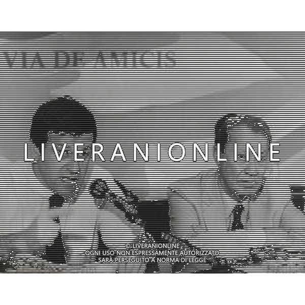 RETROSPETTIVA GIORGIO BENVENUTO SINDACALISTA E POLITICO ITALIANO NELLA FOTO GIORGIO BENVENUTO CON PAOLO BATTINO VITTORELLI AG ALDO LIVERANI SAS
