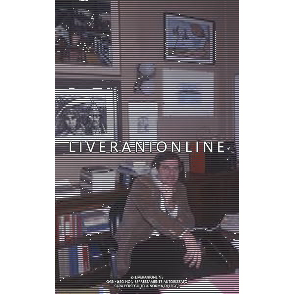 RETROSPETTIVA GIORGIO BENVENUTO SINDACALISTA E POLITICO ITALIANO NELLA FOTO GIORGIO BENVENUTO A ROMA NEL SUO UFFICIO NELL\'ANNO 1982 AG ALDO LIVERANI SAS