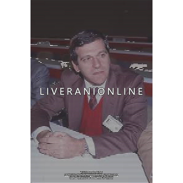 1984 RETROSPETTIVA GIORGIO BENVENUTO SINDACALISTA E POLITICO ITALIANO NELLA FOTO GIORGIO BENVENUTO NELL\'ANNO 1982 AG ALDO LIVERANI SAS