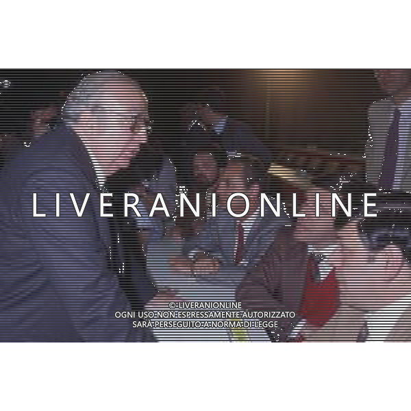 1984 RETROSPETTIVA GIORGIO BENVENUTO SINDACALISTA E POLITICO ITALIANO NELLA FOTO GIORGIO BENVENUTO CON GIOVANNI SPADOLINI NELL\'ANNO 1982 AG ALDO LIVERANI SAS
