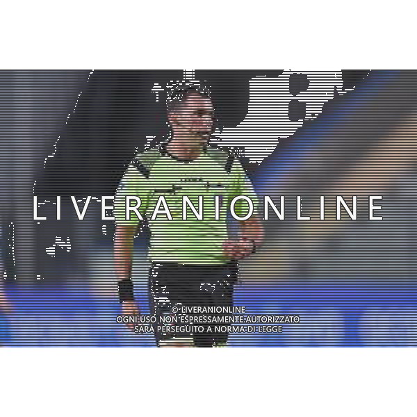 Campionato di Calcio Serie B 2019/2020 Empoli, Italia, 27 luglio 2020 Empoli vs Cosenza Nella foto: L\'arbitro Lorenzo Illuzzi di Molfetta ©Lisa Guglielmi - Alessio Marini / AGENZIA ALDO LIVERANI SAS