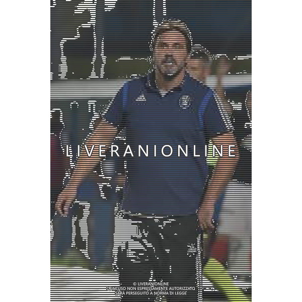 Campionato di Calcio Serie B 2019/2020 Pisa, Italia, 27 luglio 2020 Pisa vs Ascoli Nella foto: La concentrazione dell\'allenatore del Pisa Luca D\'Angelo ©Gabriele Masotti - Alessio Marini / AGENZIA ALDO LIVERANI SAS