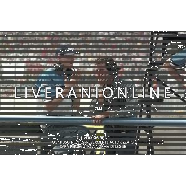 ALESSANDRO BENETTON IMPRENDITORE ITALIANO. NELLA FOTO A MONZA NEL 1997 (presidente di Benetton Formula in F1) CON IL PILOTA ALEXANDER WURZ ©ARCHIVIO / AGENZIA ALDO LIVERANI SAS