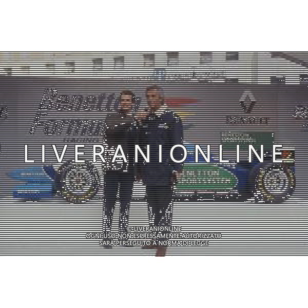 ALESSANDRO BENETTON IMPRENDITORE ITALIANO. NELLA FOTO (presidente di Benetton Formula in F1) CON FLAVIO BRIATORE ©ARCHIVIO / AGENZIA ALDO LIVERANI SAS